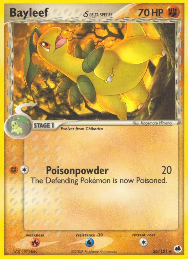 Image of the card Bayleef δ