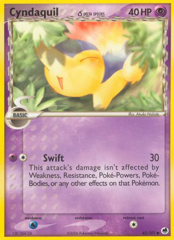 Image of the card Cyndaquil δ