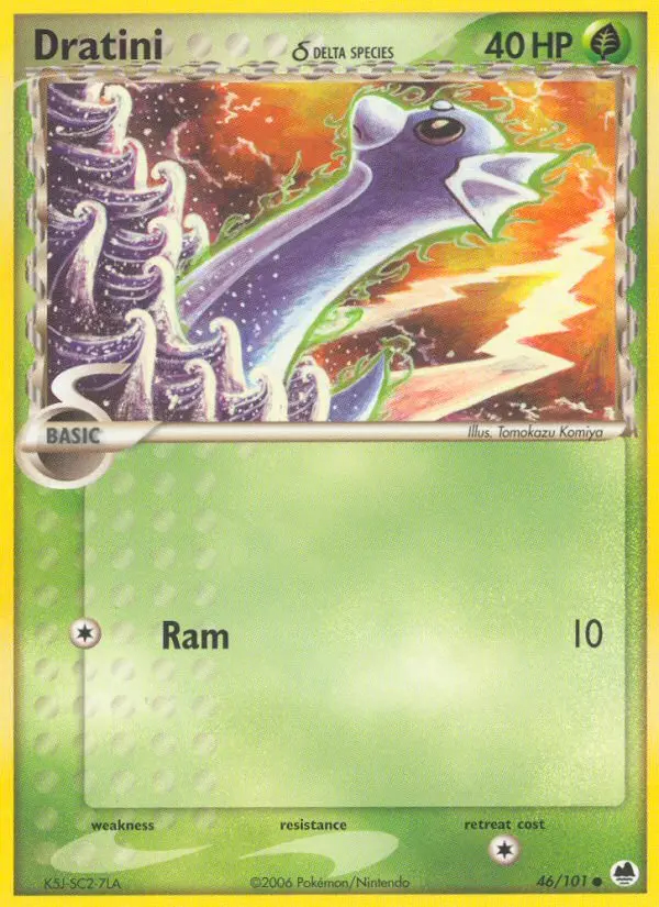 Image of the card Dratini δ