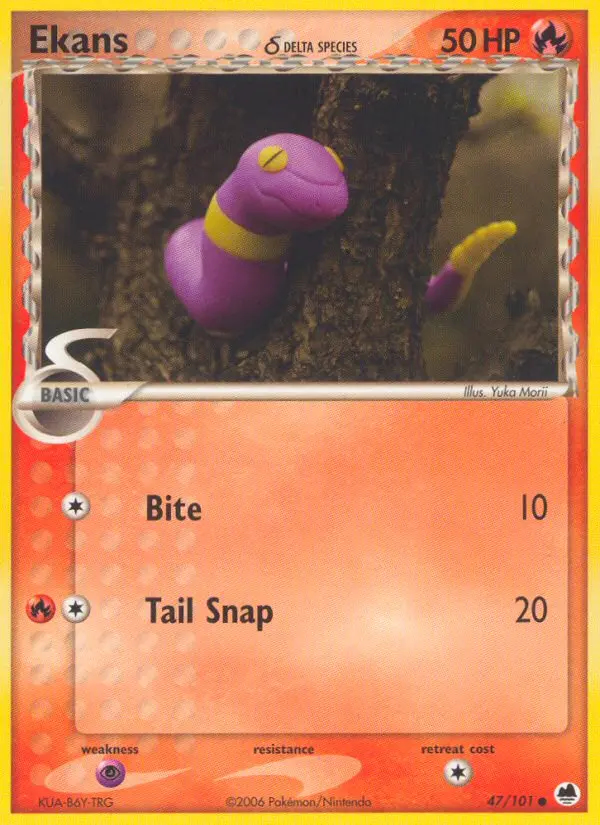Image of the card Ekans δ