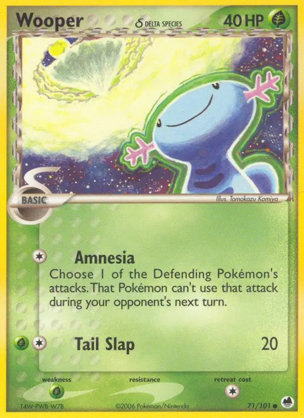 Image of the card Wooper δ