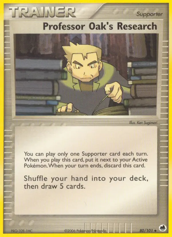 Image of the card Professor Oak's Research