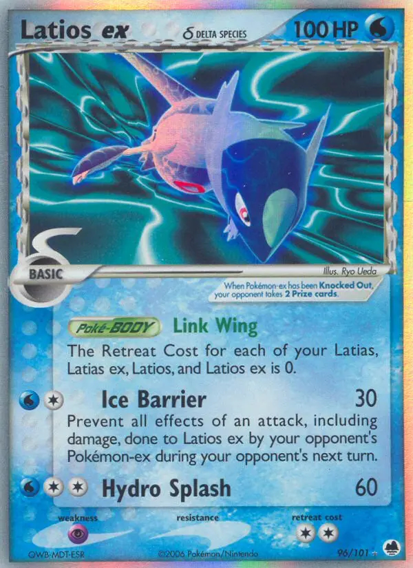 Image of the card Latios ex δ