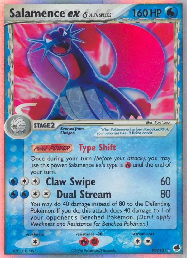 Image of the card Salamence ex δ