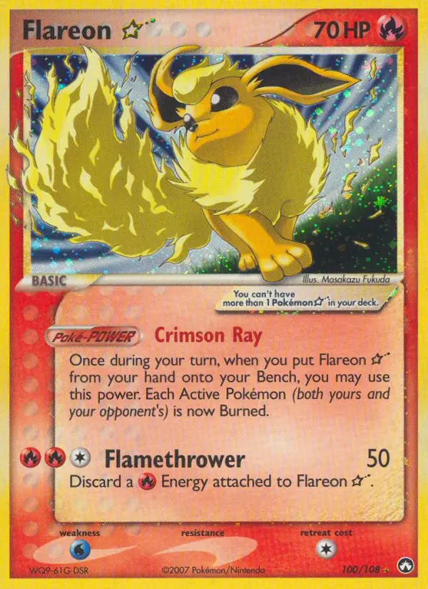 Image of the card Flareon Star