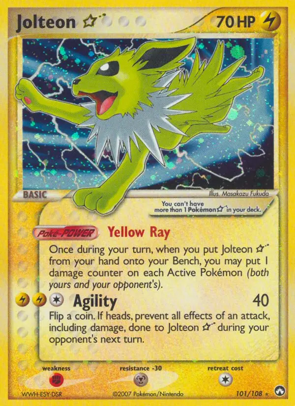 Image of the card Jolteon Star