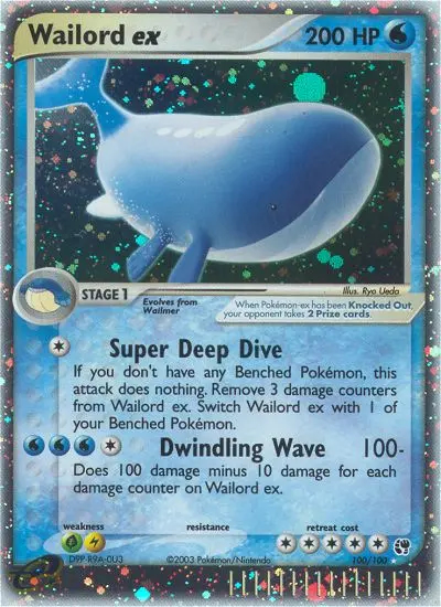 Image of the card Wailord ex