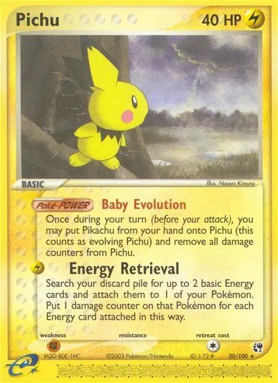 Image of the card Pichu