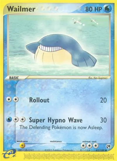 Image of the card Wailmer