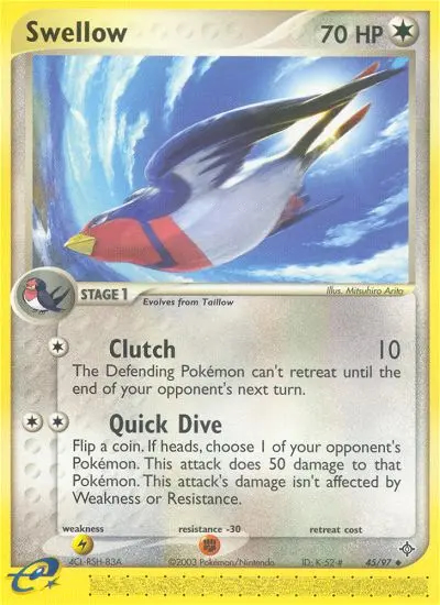 Image of the card Swellow