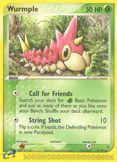 Image of the card Wurmple