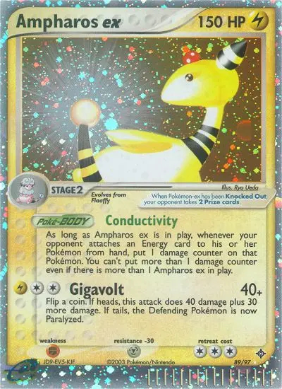 Image of the card Ampharos ex