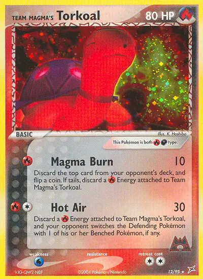 Image of the card Team Magma's Torkoal