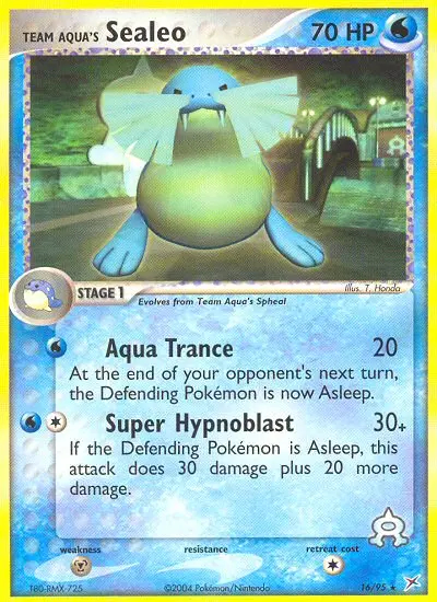 Image of the card Team Aqua's Sealeo