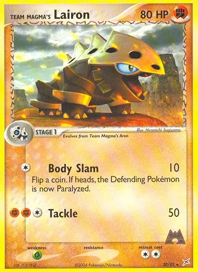 Image of the card Team Magma's Lairon