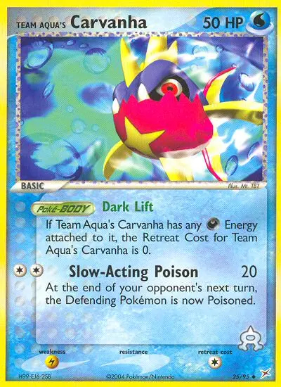 Image of the card Team Aqua's Carvanha