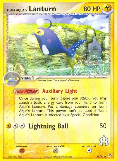 Image of the card Team Aqua's Lanturn