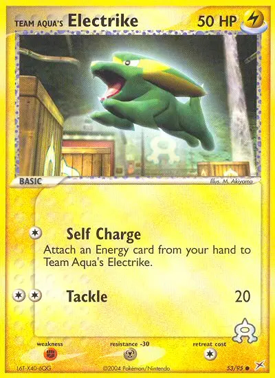 Image of the card Team Aqua's Electrike