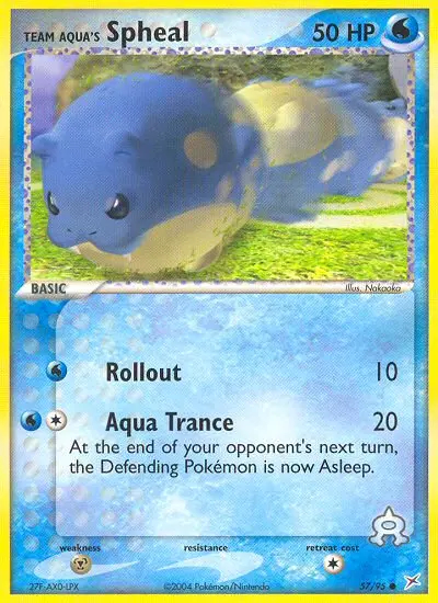 Image of the card Team Aqua's Spheal
