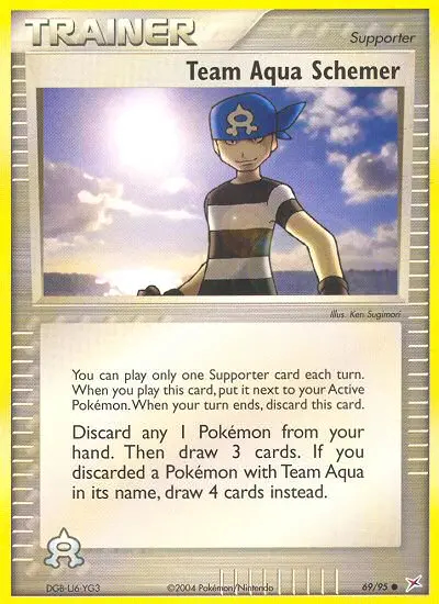 Image of the card Team Aqua Schemer