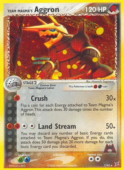 Image of the card Team Magma's Aggron