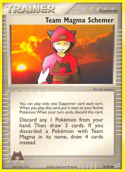 Image of the card Team Magma Schemer