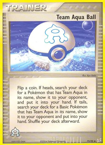 Image of the card Team Aqua Ball