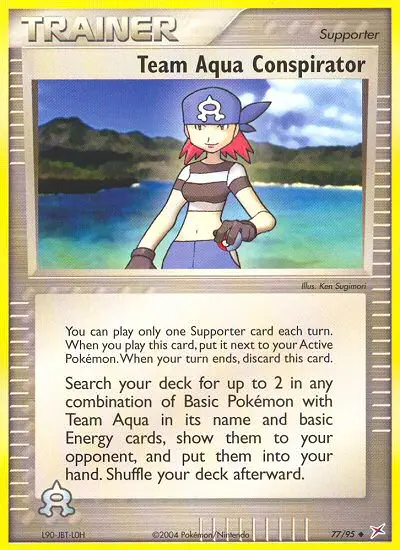 Image of the card Team Aqua Conspirator