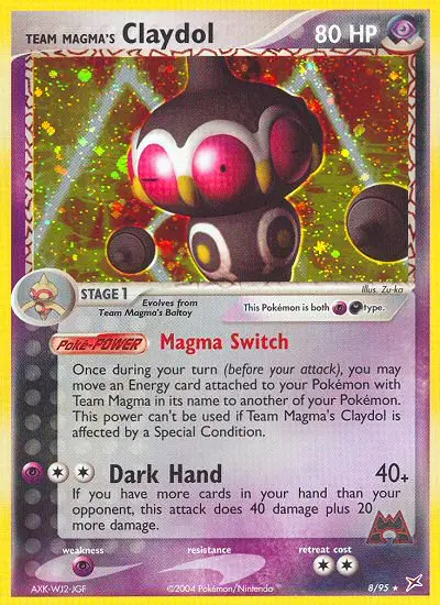 Image of the card Team Magma's Claydol