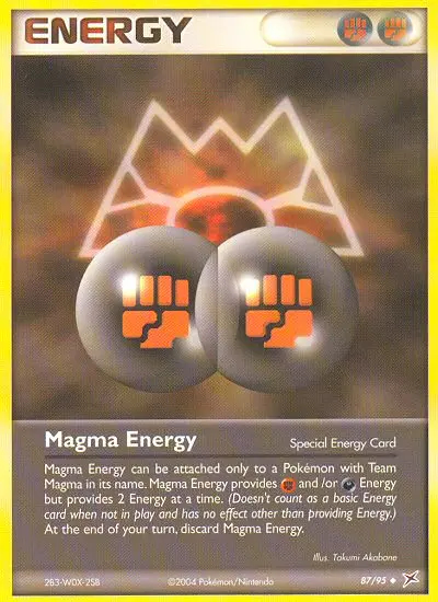 Image of the card Magma Energy