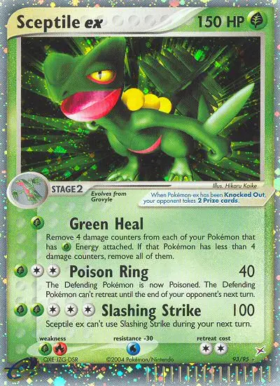 Image of the card Sceptile ex