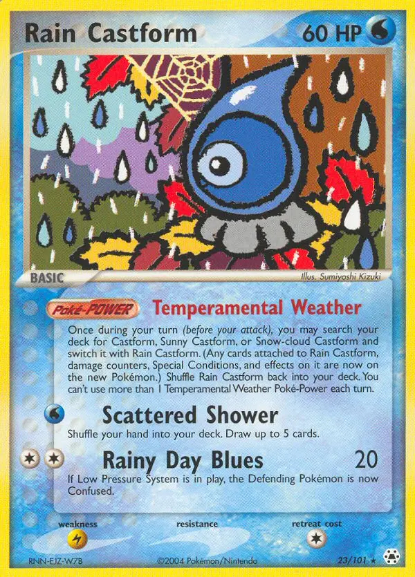 Image of the card Rain Castform