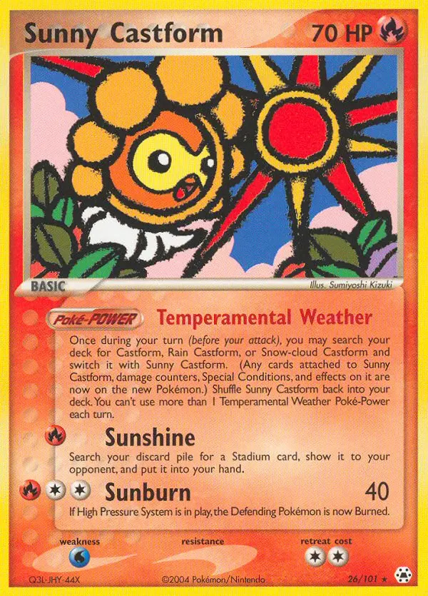 Image of the card Sunny Castform