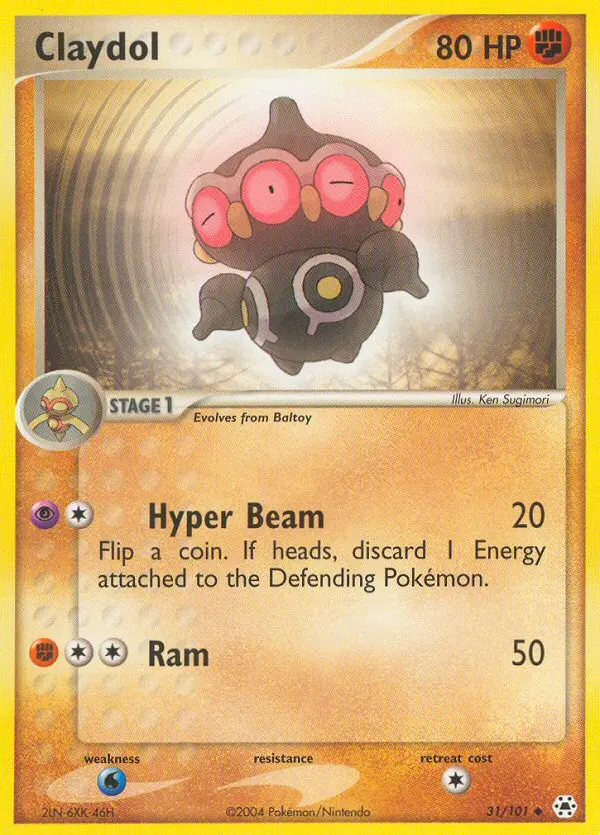 Image of the card Claydol