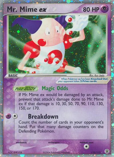 Image of the card Mr. Mime ex