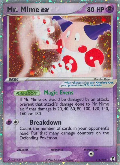 Image of the card Mr. Mime ex
