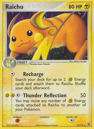 Image of the card Raichu