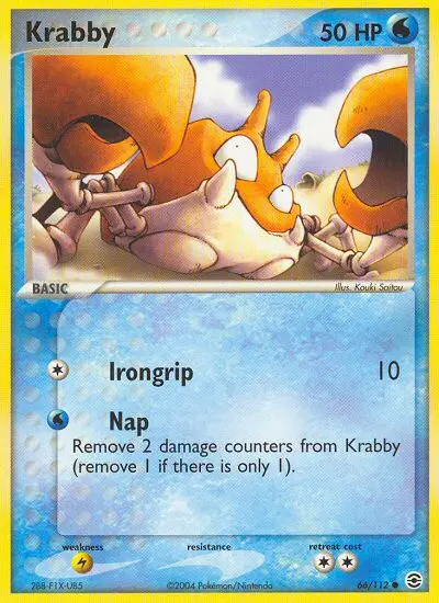 Image of the card Krabby