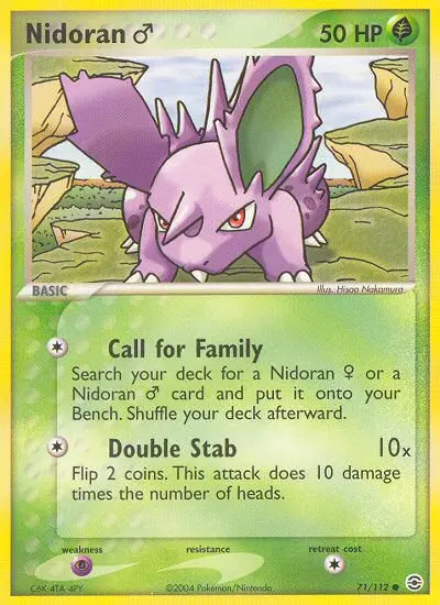 Image of the card Nidoran♂