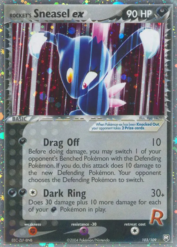 Image of the card Rocket's Sneasel ex
