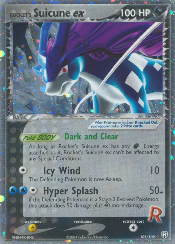 Image of the card Rocket's Suicune ex