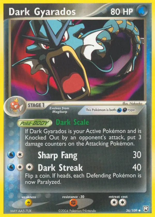 Image of the card Dark Gyarados