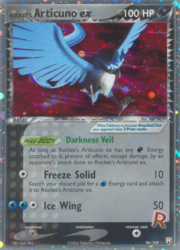 Image of the card Rocket's Articuno ex