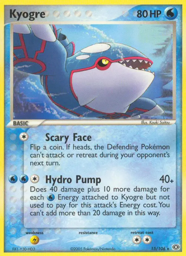 Image of the card Kyogre
