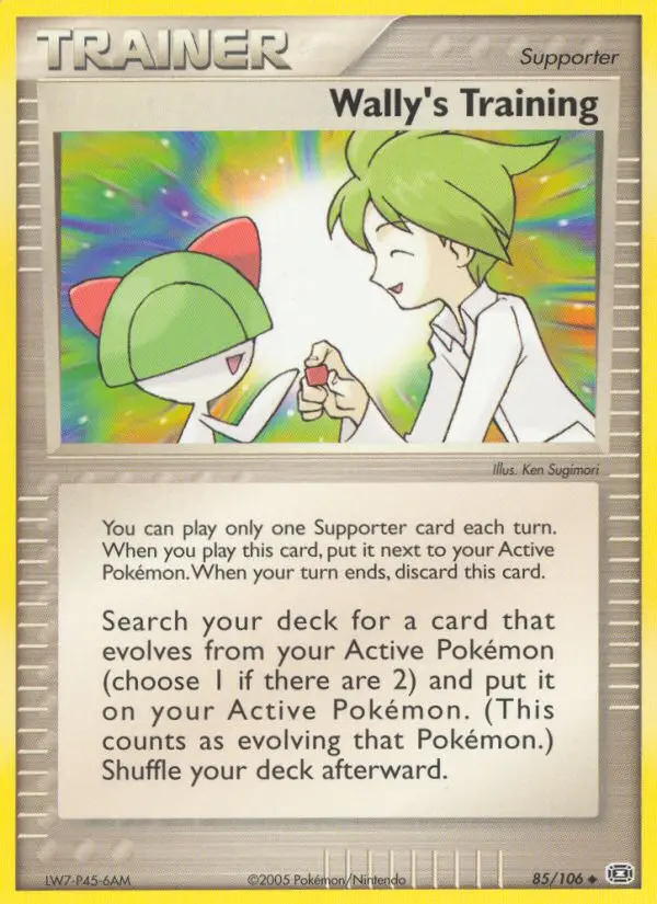 Image of the card Wally's Training