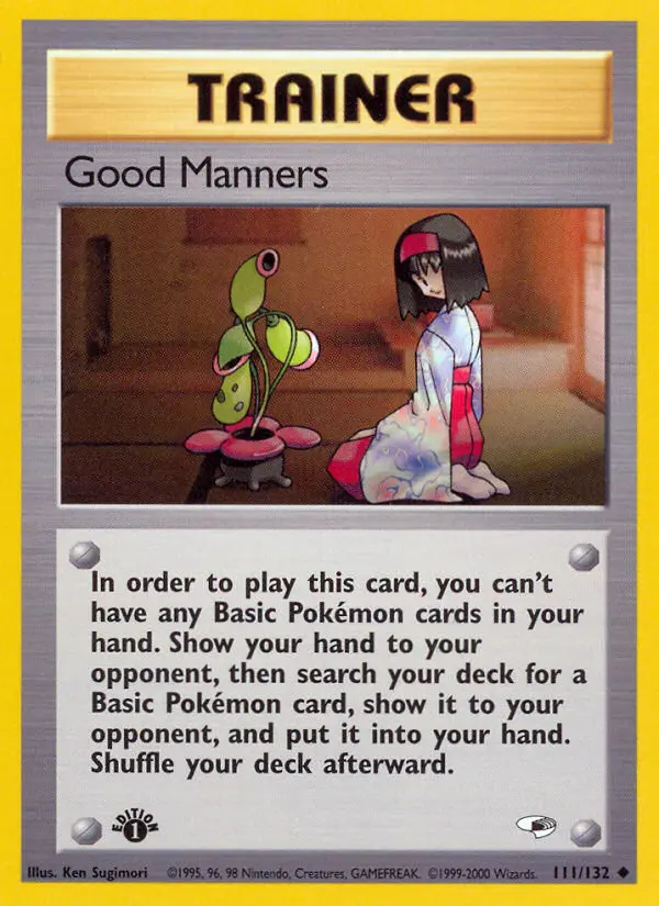Image of the card Good Manners