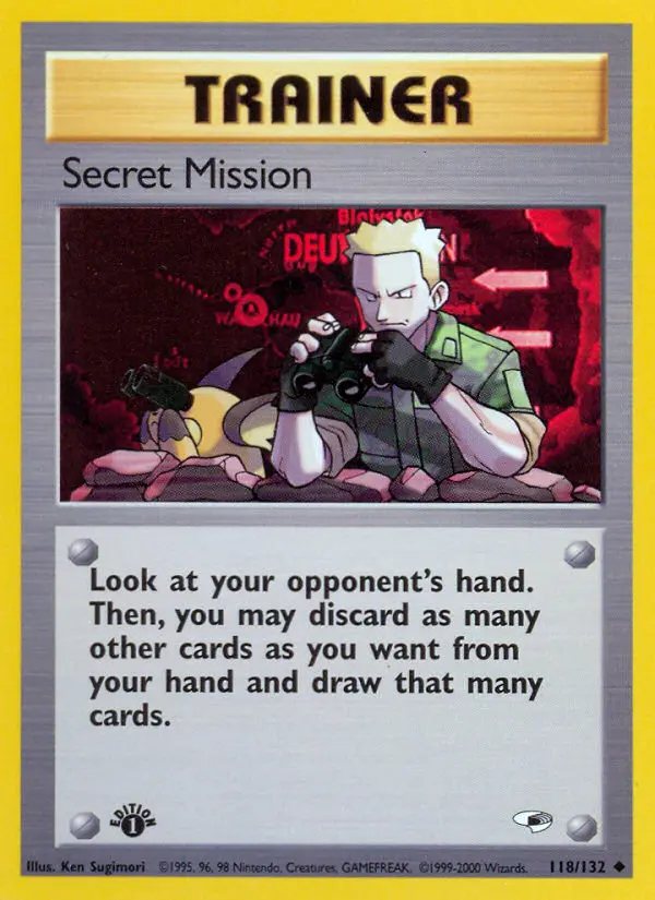 Image of the card Secret Mission