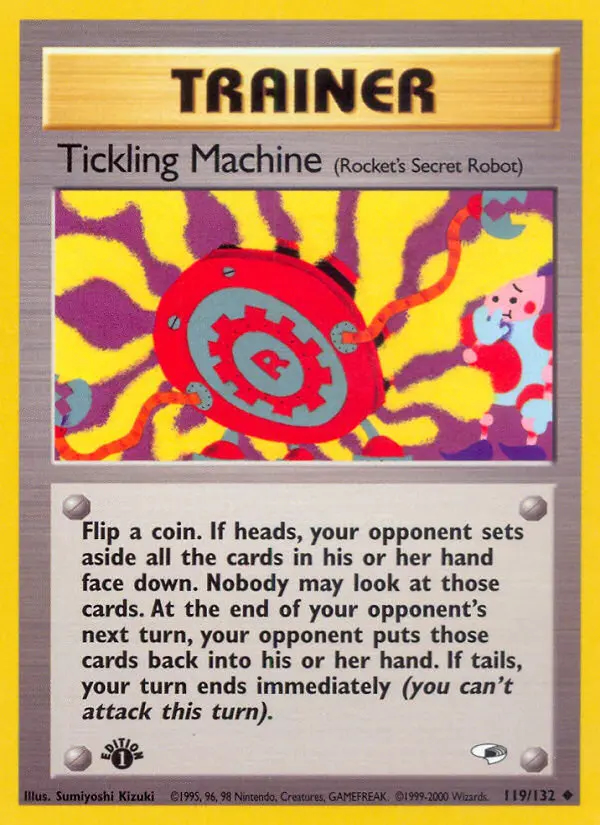 Image of the card Tickling Machine