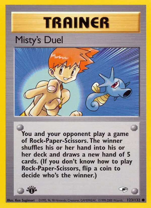 Image of the card Misty's Duel