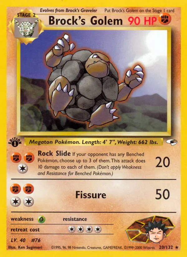 Image of the card Brock's Golem